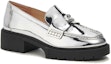 Lookbook (W) Coach Loafer 'Silver Slip-On' Kasut Gelincir Perak CM753_SLV