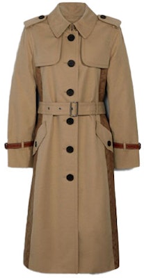 (Women) COACH Logo Print Button-Up Trench Coat in Light Khaki. 89645-PAE Order (Women) COACH Logo Print Button-Up Trench Coat in Light Khaki. 89645-PAE
