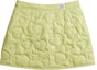 Lookbook (Women) COACH Loop Collection Heart-Quilted Cotton High-Waist Skirt Women Light Gray. CR806-M97