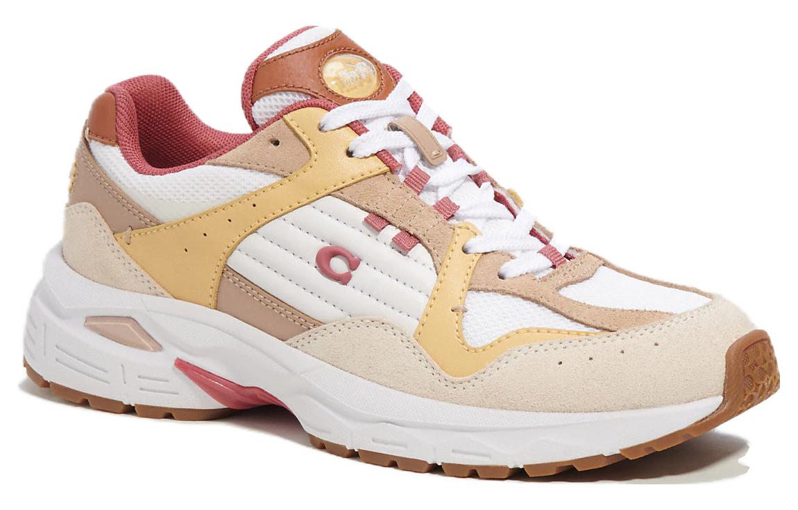 (W) Coach Low-Top Sneaker 'CMFT Lace-Up Beige' 圖 2