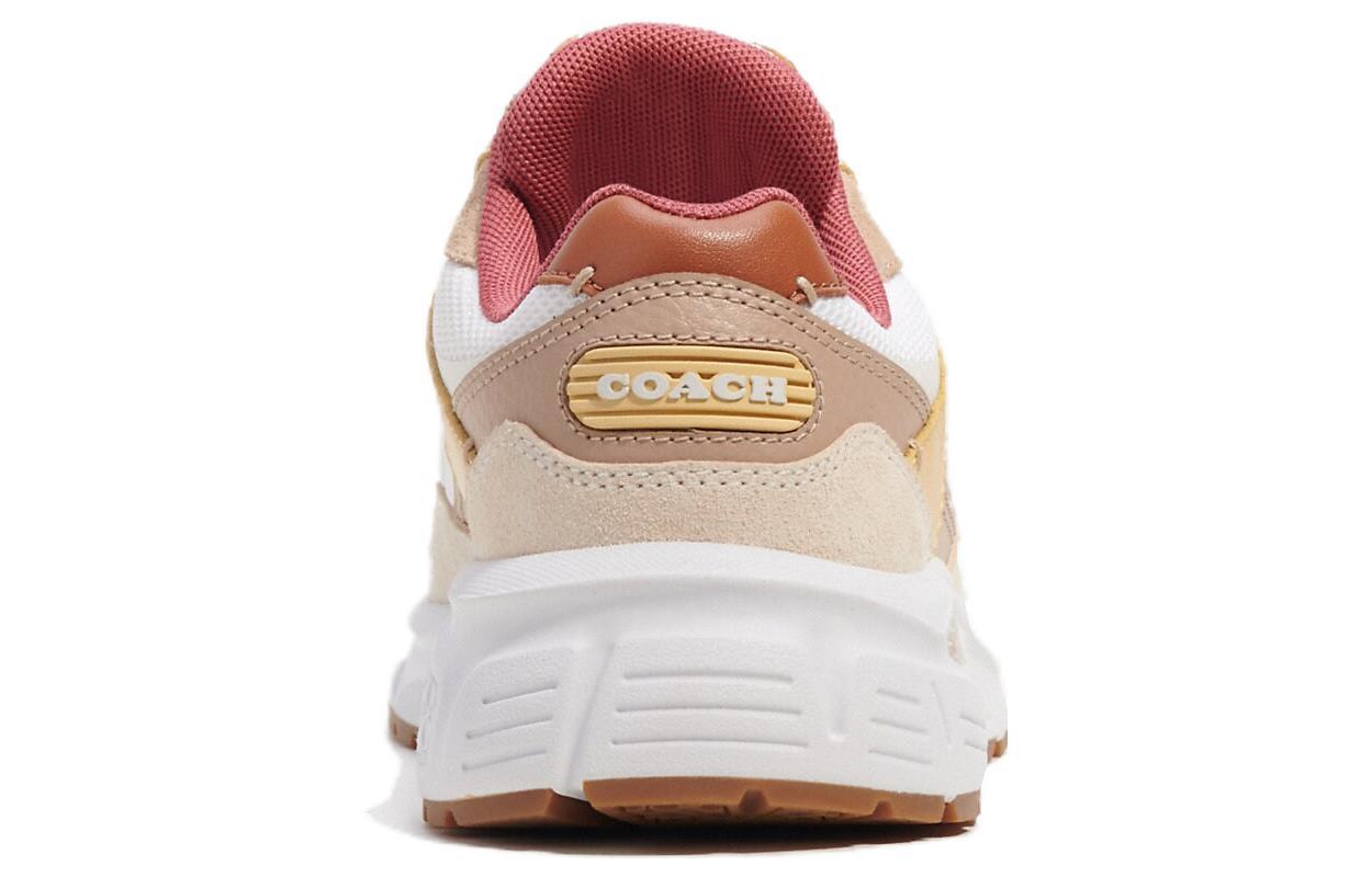 (W) Coach Low-Top Sneaker 'CMFT Lace-Up Beige' 圖 4