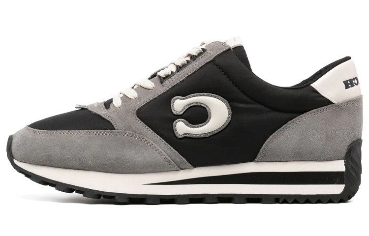 Buy (W) Coach Low 'Kulit Patchwork Abu-Hitam' CI311_BKHG