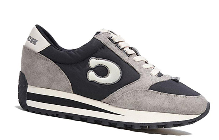 (W) Coach Low Top Lace-Up 'Black Casual' 圖 2