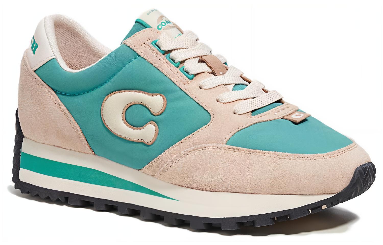 (W) Coach Low Top Lace-Up 'Mint Green' 圖 3
