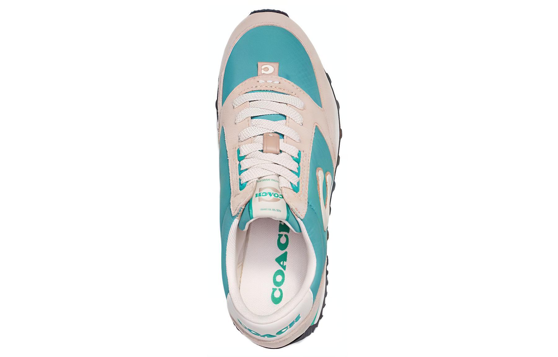 (W) Coach Low Top Lace-Up 'Mint Green' 圖 4
