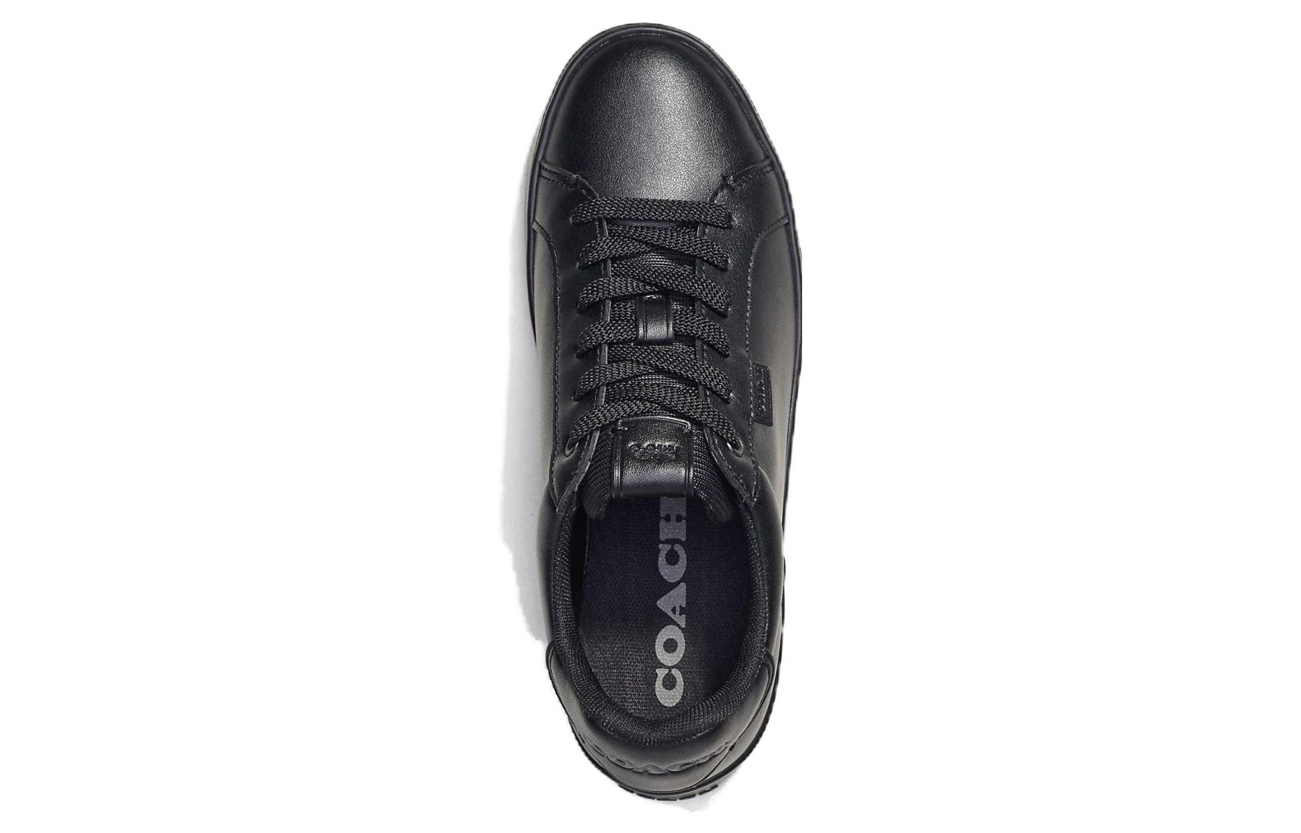 (W) Coach Lowline 'Black Leather Low-Top' 圖 3