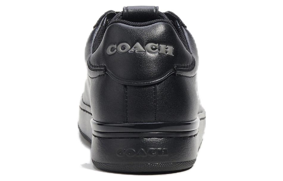 (W) Coach Lowline 'Black Leather Low-Top' 圖 4