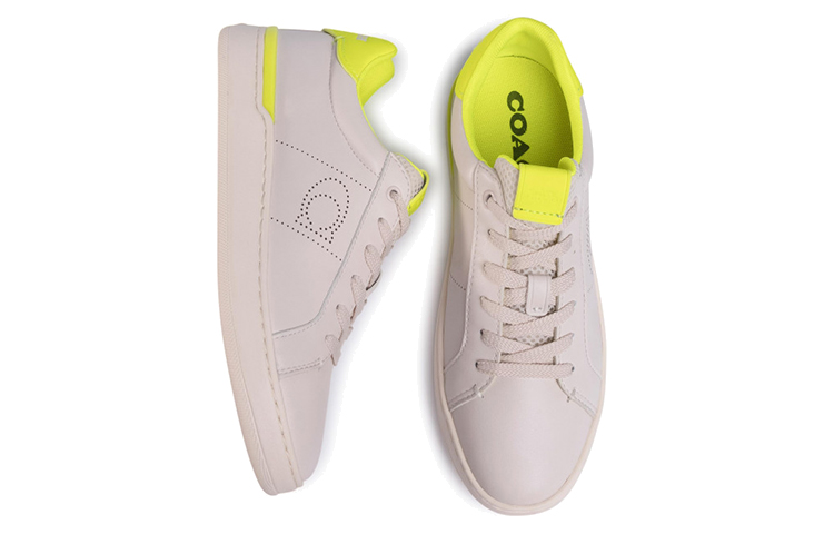 (W) Coach Lowline 'Grey Yellow' 圖 4