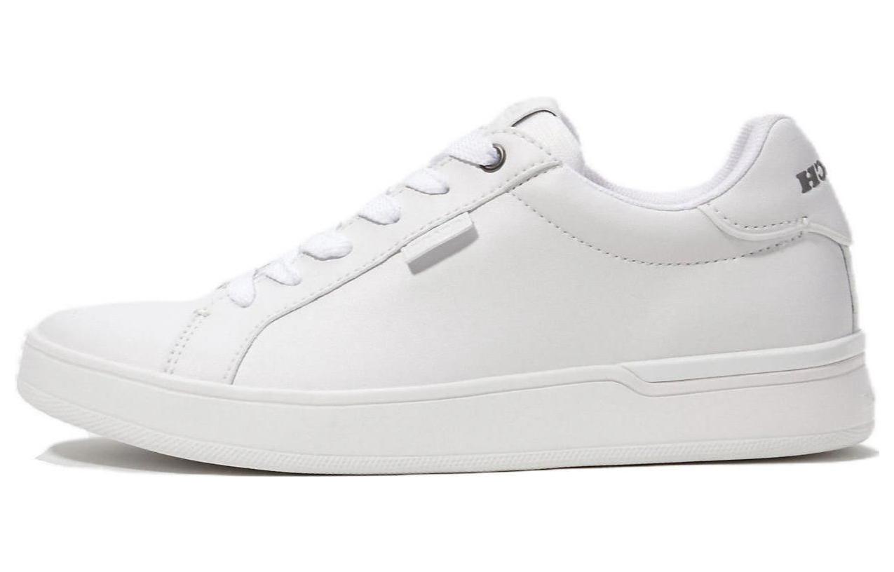 (Women) Coach Lowline 'White Leather' CN577_OPI