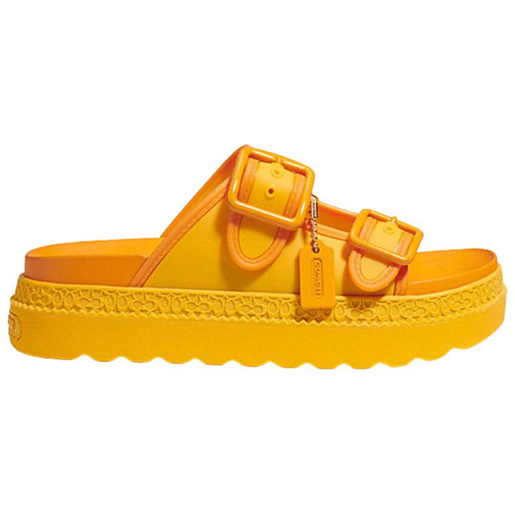 Order (W) Sandalia Coach Lucy 'Hebilla de Moda - Naranja Amarillo' CA483_CY3