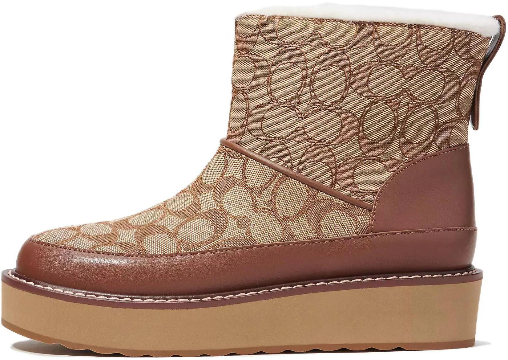 women-coach-mid-calf-snow-boots-versatile-fashion-brown-cm-675-khsd