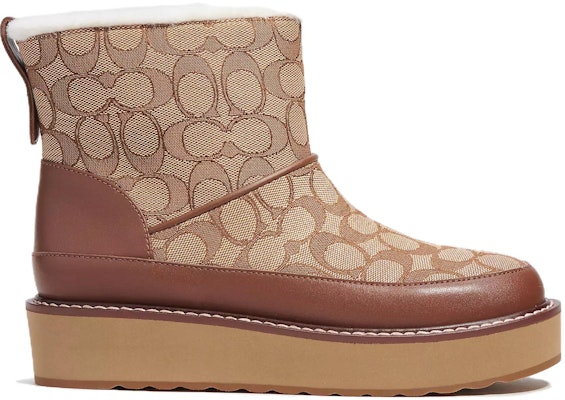 (Women) Coach Mid-Calf Snow Boots 'Versatile Fashion Brown' CM675_KHSD Order (Women) Coach Mid-Calf Snow Boots 'Versatile Fashion Brown' CM675_KHSD