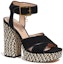 Order (Women) Coach Nelly Leather 'Comfort Open-Toe' CI245_BLK