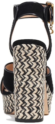 (Women) Coach Nelly Leather 'Comfort Open-Toe' CI245_BLK Shop (Women) Coach Nelly Leather 'Comfort Open-Toe' CI245_BLK