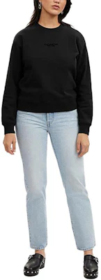 (W) Coach Oversized 黑色圓領標誌長袖上衣 SS24 系列 CR036-BLK Lookbook (W) Coach Oversized 黑色圓領標誌長袖上衣 SS24 系列 CR036-BLK