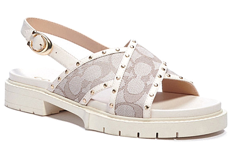 (W) Coach Palmer Sandal 'White Fashion' 圖 2