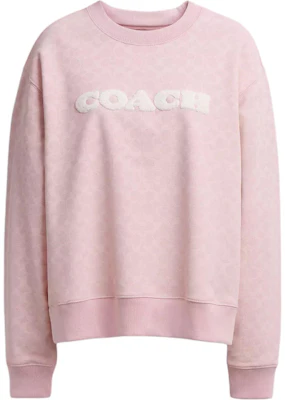 (W) Coach 粉色棉質標誌長袖休閒圓領衫 CZ190-PSZ Buy (W) Coach 粉色棉質標誌長袖休閒圓領衫 CZ190-PSZ