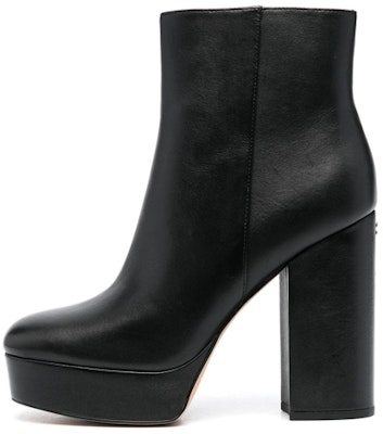 (Women) Coach Polished Leather Platform High Heel Ankle Boots 'Black' CE300_BLK Buy (Women) Coach Polished Leather Platform High Heel Ankle Boots 'Black' CE300_BLK