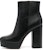 (W) Coach But Platform Tumit Tinggi Kulit Hitam Ankle Boots 'Black' CE300_BLK