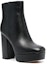 Order (W) Coach But Platform Tumit Tinggi Kulit Hitam Ankle Boots 'Black' CE300_BLK