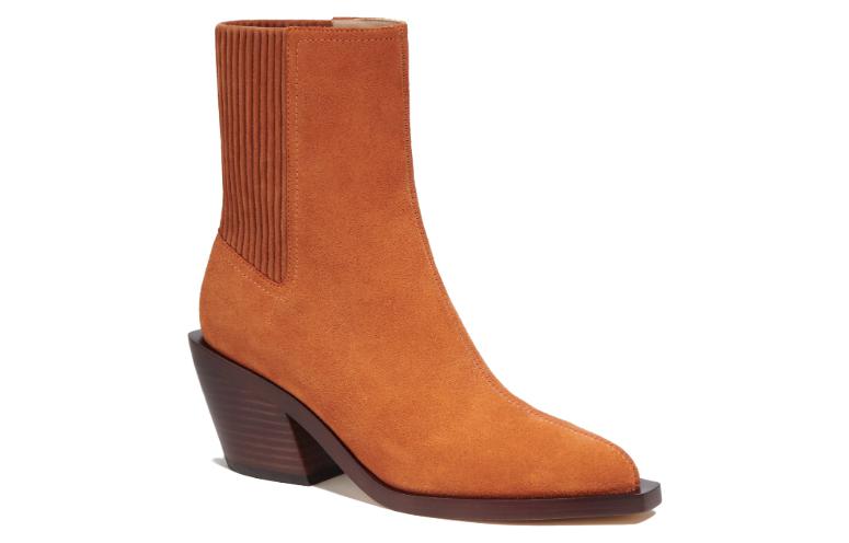 Order (W) コーチ プレストン スリップオン ブーティ (ブラウン) CN137_BAR