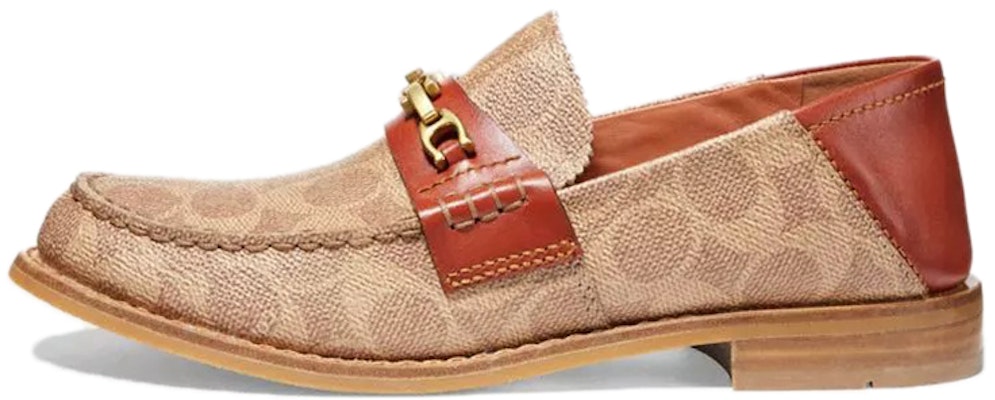 (W) 蔻驰 Putnam Loafer '经典棕色帆布'女鞋 G2425_NU3 Buy (W) 蔻驰 Putnam Loafer '经典棕色帆布'女鞋 G2425_NU3