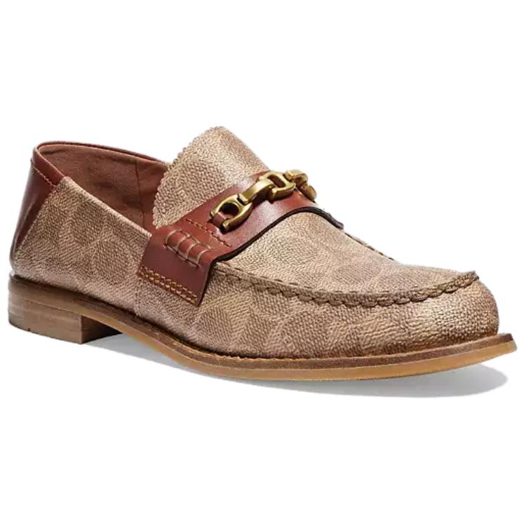 (W) Coach Putnam Loafer 'Signature Canvas Brown' 圖 3