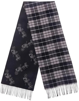 (W) COACH Syal Wol Reversible Motif Carriage Plaid Seri Aksesori 4624-BLK Buy (W) COACH Syal Wol Reversible Motif Carriage Plaid Seri Aksesori 4624-BLK