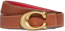 Buy (W) Coach 女士可逆式皮革腰帶,3.2公分寬 78175-B4OH2