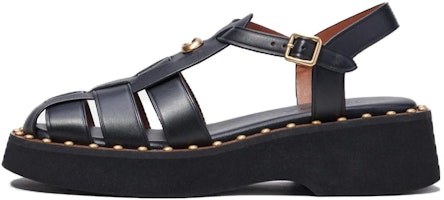(Women) Coach Roman Sandals 'Fashion Comfort Black' CK033_BLK (Women) Coach Roman Sandals 'Fashion Comfort Black' CK033_BLK