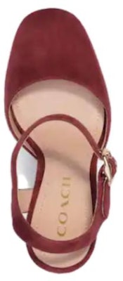 (W) Coach Round Toe Gesper Chunky Heel 'Wine Red' CE296_WIN Lookbook (W) Coach Round Toe Gesper Chunky Heel 'Wine Red' CE296_WIN