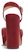 (W) Coach Round Toe Buckle Chunky Heel 'Merah Wain' CE296_WIN