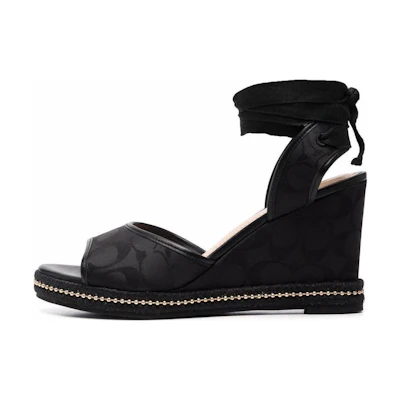 (W) Coach Sandal 'Wraparound Self-Tie'