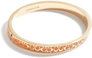 (Women) COACH Signature C Classic Print Brass Bracelet Gold/Yellow. CB451-CYQ (Women) COACH Signature C Classic Print Brass Bracelet Gold/Yellow. CB451-CYQ