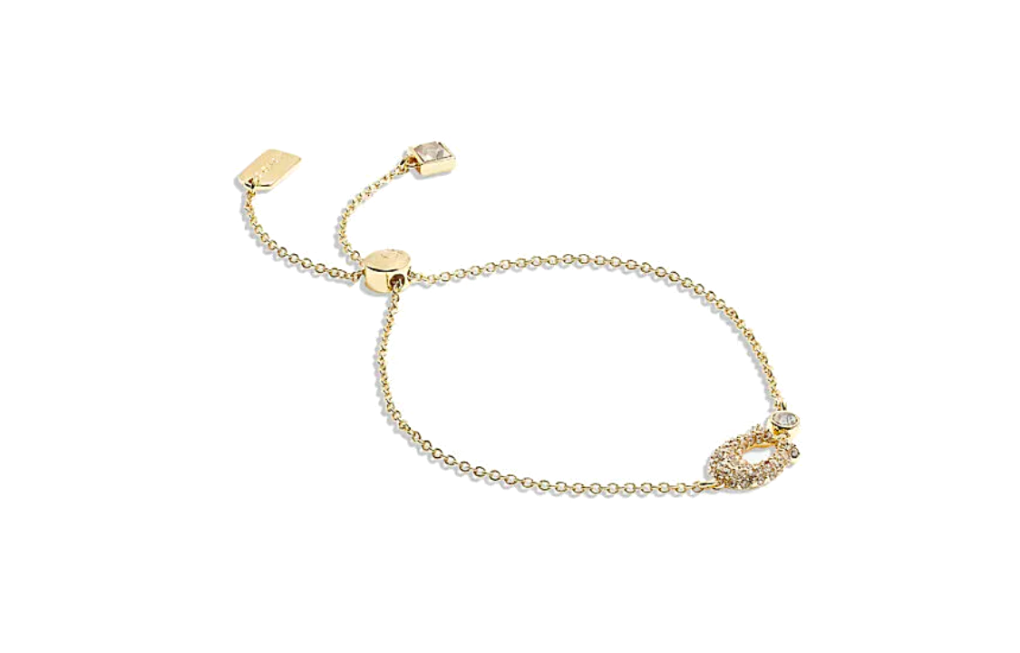 Order (W) Gelang COACH Signature Pave Slider Wanita - Emas. CJ717-PNM