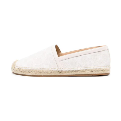 (W) Coach Simple Round Toe 'Fisherman White'