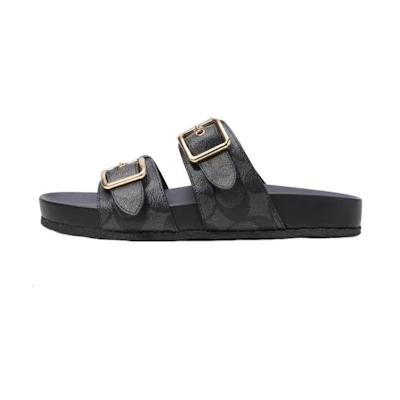 (W) Coach Slide 'Simple CMFT Black'