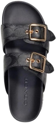 (Women) Coach Slide 'Simple Comfort Black' CK412-PVP Shop (Women) Coach Slide 'Simple Comfort Black' CK412-PVP