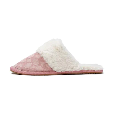 (W) Coach Slip-On 'Pink Fashion'