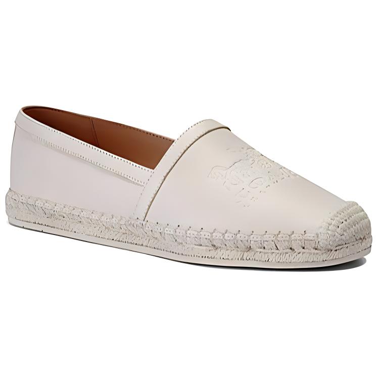 Order (W) 蔻驰白色渔夫乐福鞋 C1144_CHK