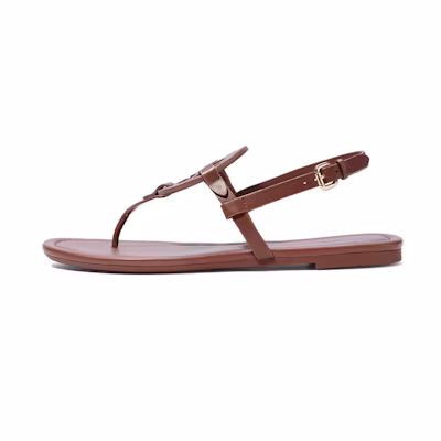 (W) Coach Slip-On Flat 'Fashion Brown Slide'