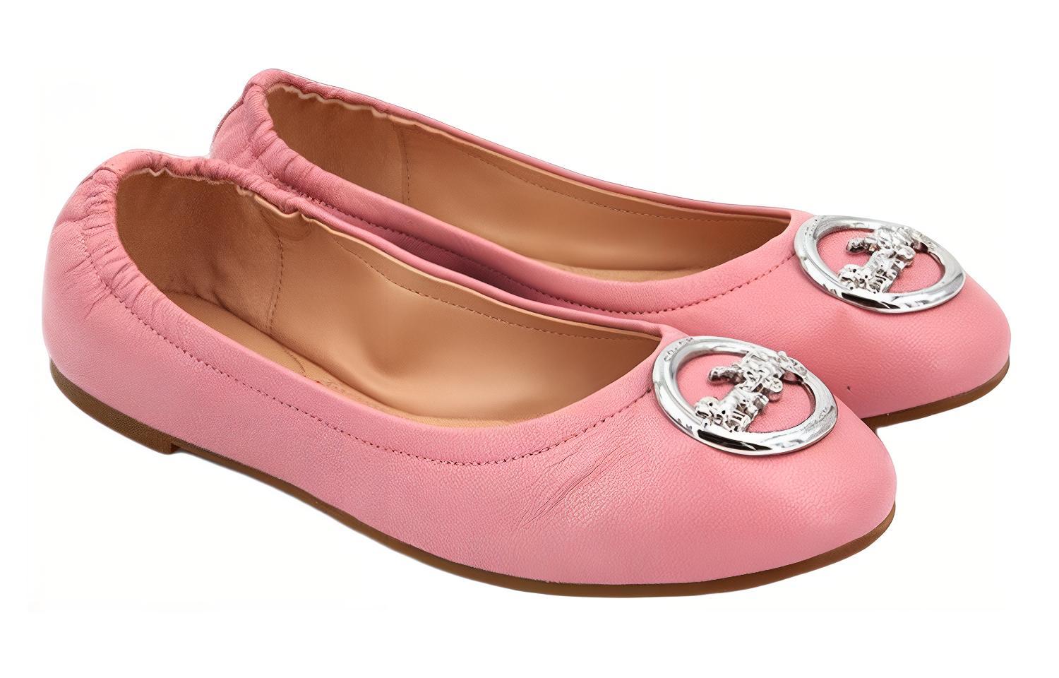 Lookbook (Women) Coach Slip-On Flat 'Pink Leather' FG2944_P02