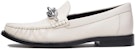 (W) Kasut Loafer Slip-On Coach 'Putih Fesyen' CK008_CHK