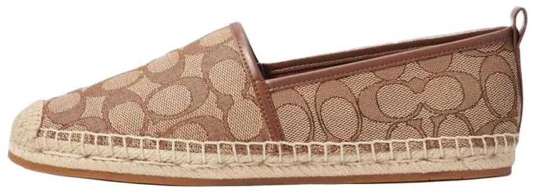 women-coach-slip-on-round-toe-low-khaki-jacquard-cg-629-fsd