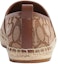 Purchase (W) Coach Slip-On Toe Bulat Rendah 'Khaki Jacquard' CG629_FSD