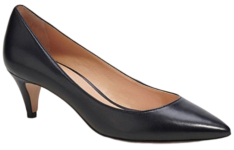 Order (Women) Coach Sloane Leather Pointed Toe High Heels 'Black Fashion' CG697_BLK