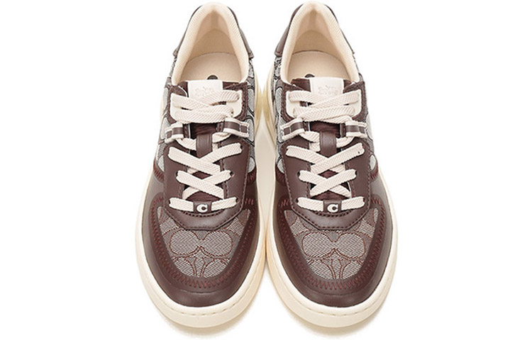 (W) Coach Sneaker 'Coffee' 圖 4