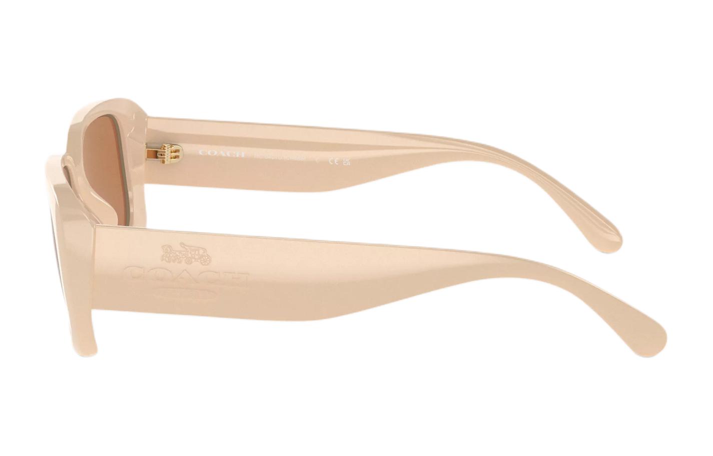 Shop (W) Kacamata Hitam Wanita COACH Square - Desain Pink Solid. CR645OFW