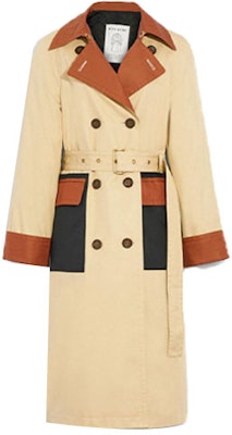 (Women) COACH SS22 Colorblock Mid-Length Trench Coat Multicolor. C9049-LKH Order (Women) COACH SS22 Colorblock Mid-Length Trench Coat Multicolor. C9049-LKH