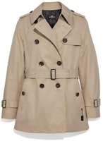 (Women) COACH SS22 Solid Double-Breasted Mid-Length Trench Coat Khaki F33970-EAL (Women) COACH SS22 Solid Double-Breasted Mid-Length Trench Coat Khaki F33970-EAL